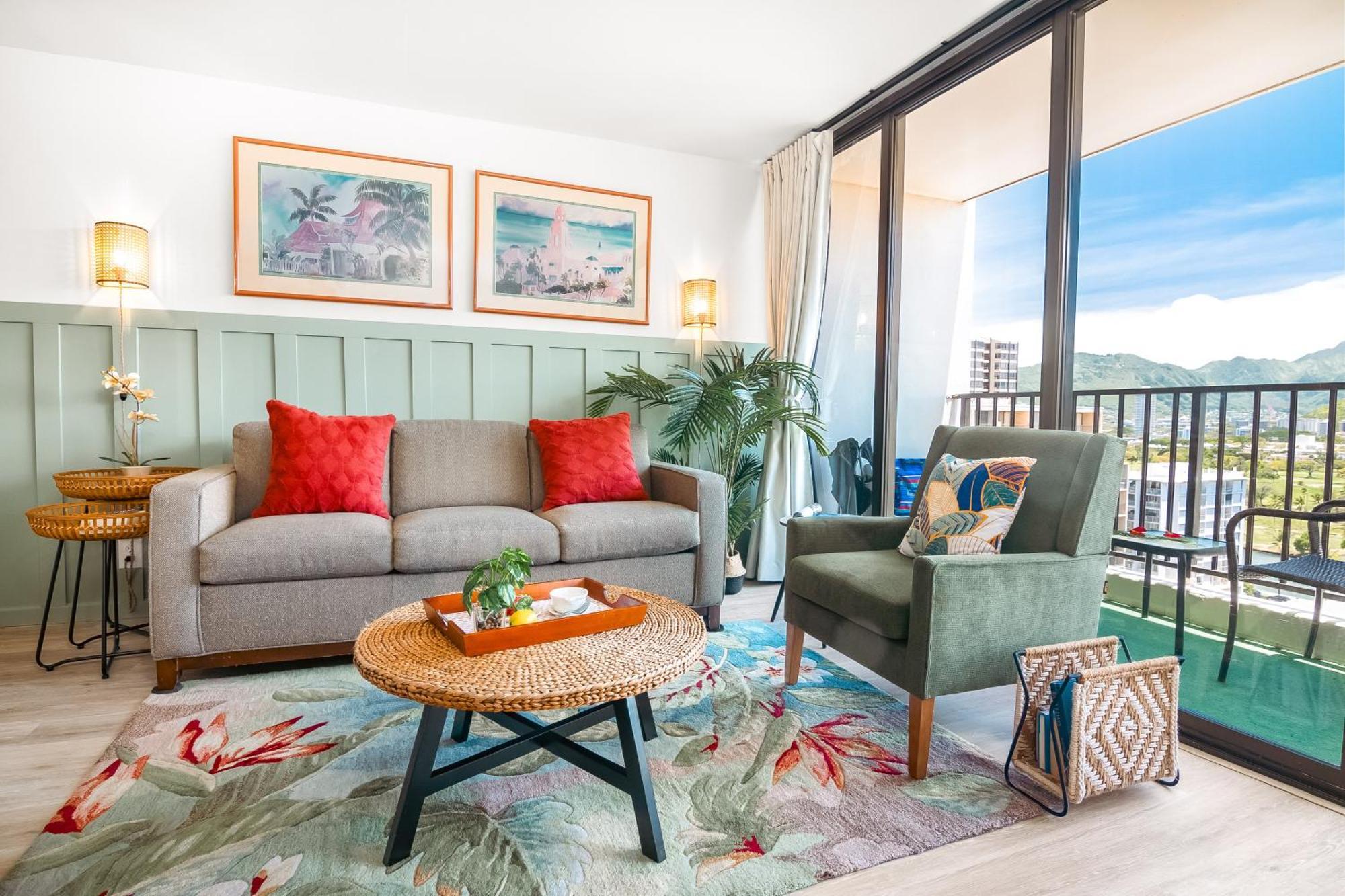 Mountain View Condo W/ King-Size Bed, Free Parking Honolulu Exteriör bild